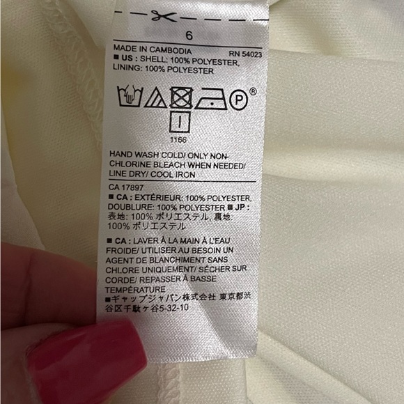 NWT Banana Republic Blue and Pink Geometric Color-block Pleated Dress 6 - Picture 13 of 16